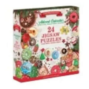 Eurographics Calendrier de l'Avent - Délices de Noël - 24 Puzzles pas cher
