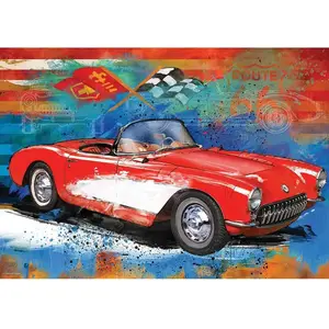 EuroGraphics Corvette Cruising Tin pas cher