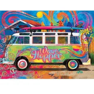 Eurographics Puzzle 550 pièces : VW - Wave Hopper (boîte en étain) pas cher