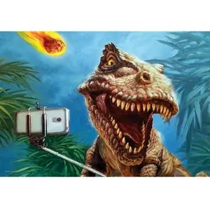 Pièces XXL - Dino Selfie 100 Pièces Eurographics pas cher