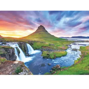 Islande Kirkjufell Montagne 1000 Pièces  Eurographics pas cher