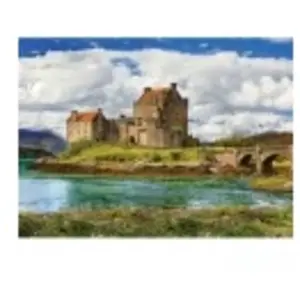 Eilean Donan Castle Scotland 1000 Pièces Eurographics pas cher