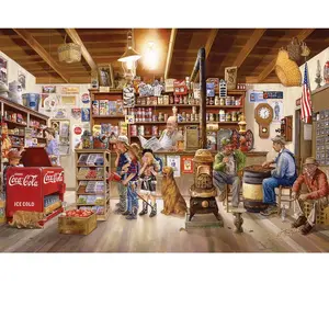 Comparateur de prix : Eurographics Puzzle 2000 pièces : Le magasin général Coloris Unique