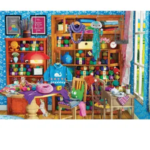 EuroGraphics Puzzle - Tout ce que vous tricotez, c'est l'amour, 1000 pièces pas cher