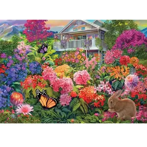 Eurographics Connecting Pieces - Bunny Garden pas cher