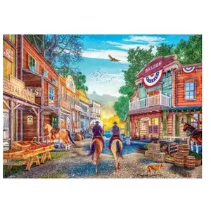 Eurographics Puzzle 1000 pièces : Wild West Country par D.Davison pas cher