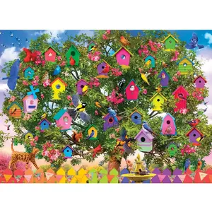 Eurographics Puzzle 1000 pièces : Bird House Hotel par Olena pas cher