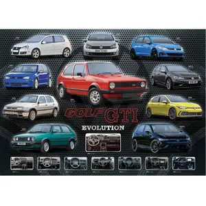 Eurographics Puzzle 1000 pièces : VW Golf GTI Evolution pas cher