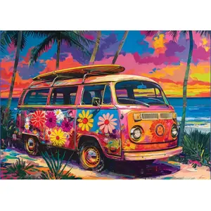 Eurographics Puzzle 500 pièces XL : VW Bayside par Shawna Stewart - XL pas cher