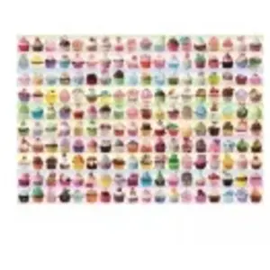 Eurographics Puzzle Cupcakes à Gogo (2000 pièces) pas cher