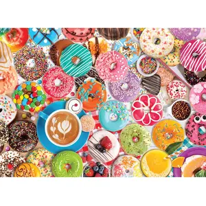 Puzzle 1000 pièces - Eurographics - Fête de beignets - Adulte - 1000 pièces