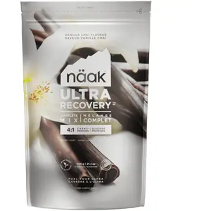 Comparateur de prix : Naak Mélange complet Näak Ultra Recovery saveur vanille et chaï 600 g