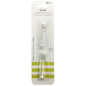 Comparateur de prix : BBLÜV Sönik têtes de remplacement pour brosse à dents Infant 0-18m 2 pcs