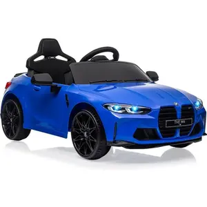 BALOVEBY Voiture Électrique Enfant 12V Sous Licence BMW M4 avec Téléco... pas cher