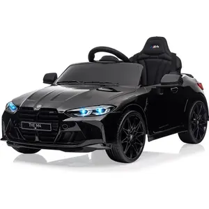BALOVEBY Voiture Électrique Enfant 12V Sous Licence BMW M4 avec Téléco...Vendu parcdiscount