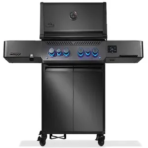 Comparateur de prix : Napoleon - Barbecue à gaz Prestige 500 Phantom connecté - Napoléon