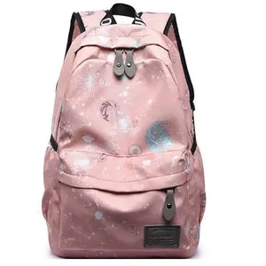 Non communiqué Sacs à Dos à imprimé pour enfants Cartable rétro d'enfant Rose pas cher