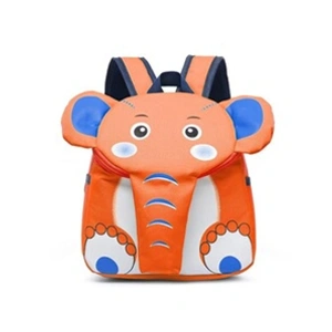 Sacs A Dos D'Eléphant De Dessin Animé 3D Orange Pour Enfants pas cher
