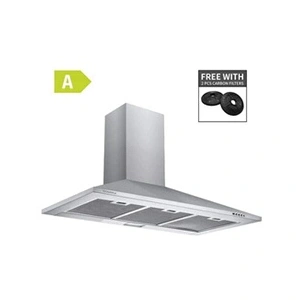CIARRA CBCS9201 Hotte 90cm 70W 240V 370m³/h 62dB Avec Filtres à Charbon Inox pas cher