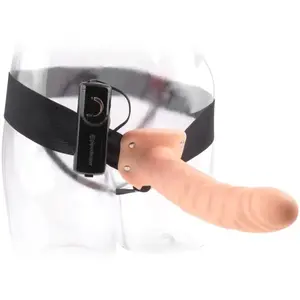 Comparateur de prix : Fetish Fantasy Pipedream Gode ceinture creux et vibrant Hollow 8 (20 cm) Chair