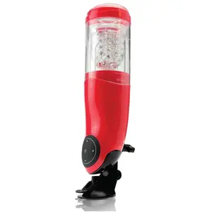 Comparateur de prix : Pipedreams Extreme Toyz Pdx Mega Masturbator Male Mouth Red 1ud