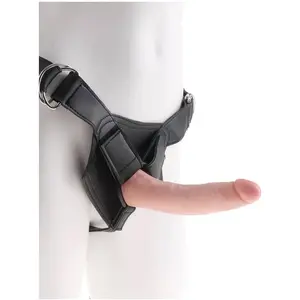 Comparateur de prix : Pipedream Gode King Cock Harnais fixable - 18 cm