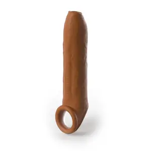 Pipedream Fantasy X-Tensions Elite Uncut W. Strap Gaines pour pénis Tan 16,5 cmVendu parespaceplaisir
