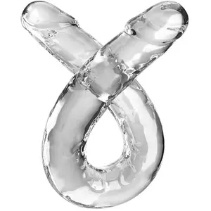 Comparateur de prix : Pipedream King Cock Clear Double gode Transparent 46 cm