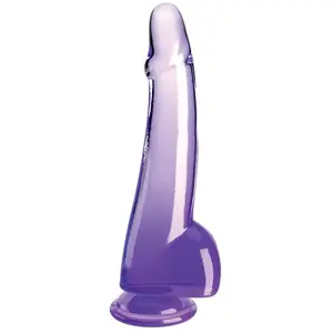 Comparateur de prix : Pipedream Gode XXL avec testicules 25,4 cm King Cock Clear