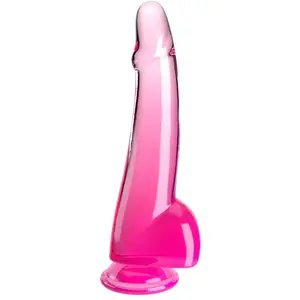 Comparateur de prix : Pipedream Gode XXL avec testicules 25,4 cm King Cock Clear