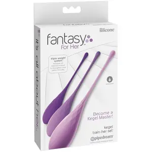 Comparateur de prix : Kit Boules de Geisha Fantasy For Her Kegel Train-Her