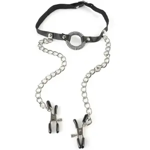 Comparateur de prix : Pipedream Bâillon O avec Pinces Tétons O-Ring Gag Fetish Fantasy Series