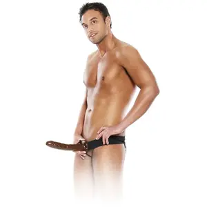 Gode Ceinture Creux Chocolate Dream 10" - Pipedreams pas cher