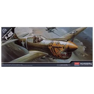 Maquette avion : p-40e warhawk academy pas cher