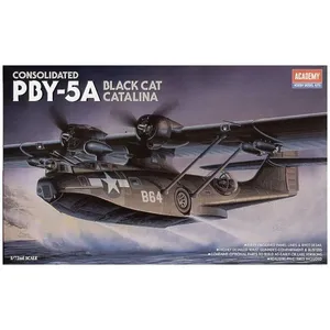 Maquette avion : pby-5a black cat academy pas cher