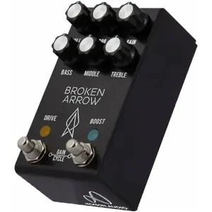 Comparateur de prix : Jackson Audio Broken Arrow v2 Midi Black pédale overdrive