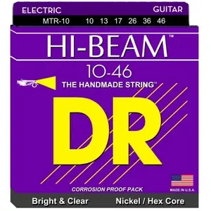 Comparateur de prix : Dr Dr Mtr10 Hi-Beam Medium - Jeu De Cordes Guitare Électrique