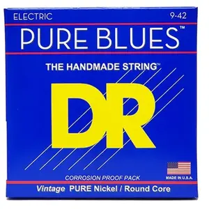 Comparateur de prix : DR String PHR-9 Pure Blues Jeu de cordes pour guitare electrique