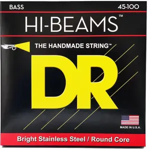 Comparateur de prix : Jeu de cordes guitare basse DR Hi-Beam Medium-Lite MLR45
