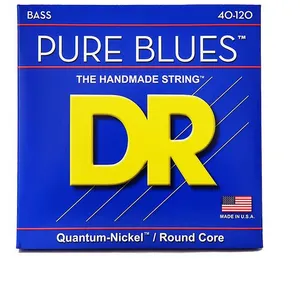 Comparateur de prix : DR Strings PB5-40 - Pure Blues - Quantum Nickel, jeu guitare basse, 5 cordes Light 40-120