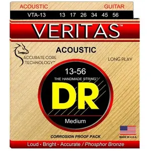 Comparateur de prix : Strings VTA-13 Veritas Phosphor Bronze Medium 13-56 Jeux de cordes folk 013