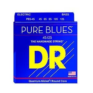 Comparateur de prix : DR String PB5-45 Pure Blues Jeu de cordes pour guitare basse