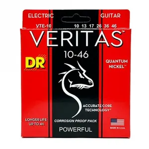 Comparateur de prix : DR VTE 10 VERITAS - Jeu de cordes guitare électrique