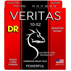 DR String VTE-10/52 Jeu de cordes pour guitare electrique