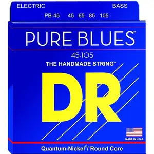 Comparateur de prix : DR Strings PB-45 Pure Blues Medium 45-105 jeu de cordes pour basse