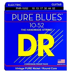 DR String PHR-10/52 Pure Blues Jeu de cordes pour guitare electrique