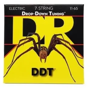 DR String DDT7-11 Drop Down Jeu de cordes pour guitare electrique pas cher