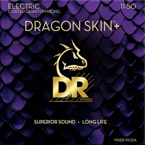 Dr Strings 11-50 Dragon Skin+ Coated Heavy pas cher