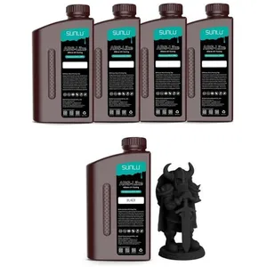 Résine SUNLU ABS-Like pour imprimante 3D LCD/DLP/SLA - Noir - 5 KG pas cher
