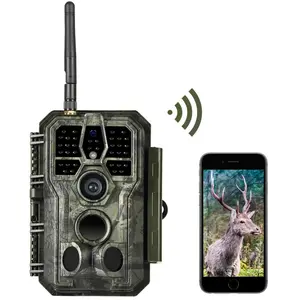 BlazeVideo Caméra de Chasse WiFi Bluetooth, 32MP HD 1296P et Vision No... pas cher